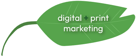 digital and print marketing leaf