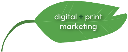 digital and print marketing leaf