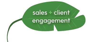 sales and client engagement leaf
